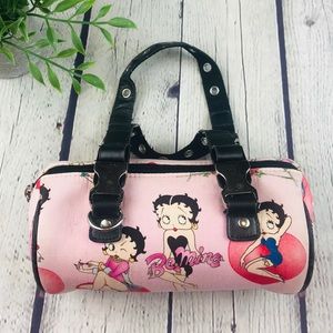 Vintage Cylinder Betty Boop hand bag